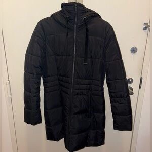 Tahari Black Jacket - super warm